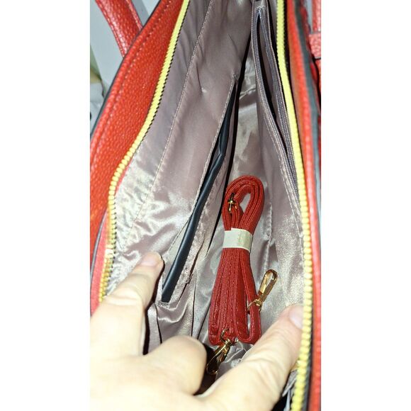 A Women's Faux Alligator Handbag Crossbody Purse Office Siren Professional - Picture 8 of 10